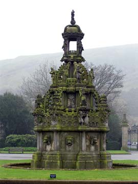 fountain at Holyrood