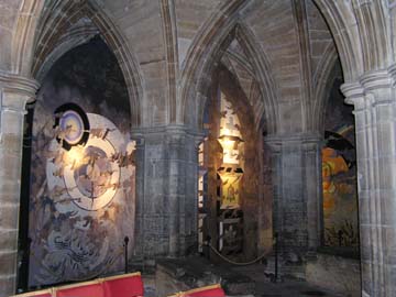 inside Glasgow cathedral