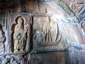 carvings in St. Clement's Church